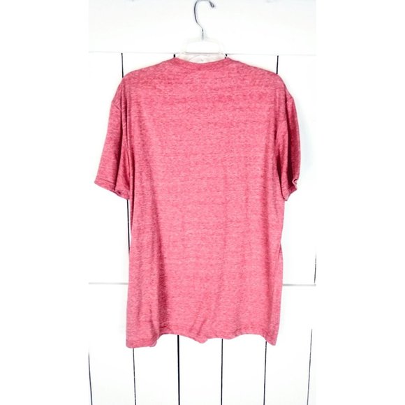 Vintage basic peachy pink cotton heather tshirt - Picture 4 of 4
